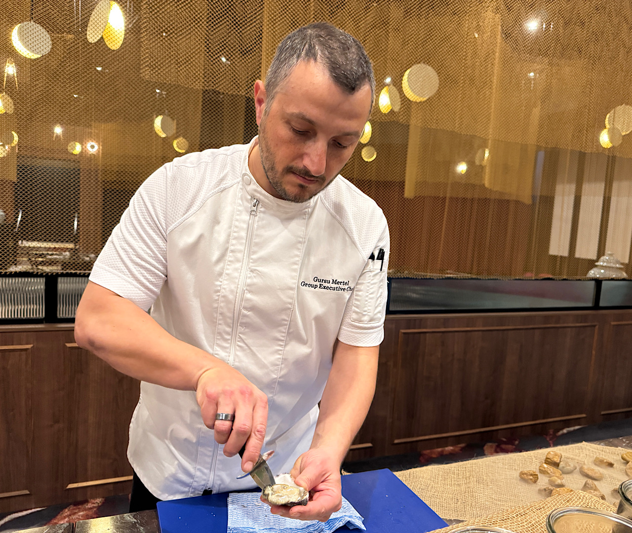 West HQ group executive chef Gursu Mertel.
