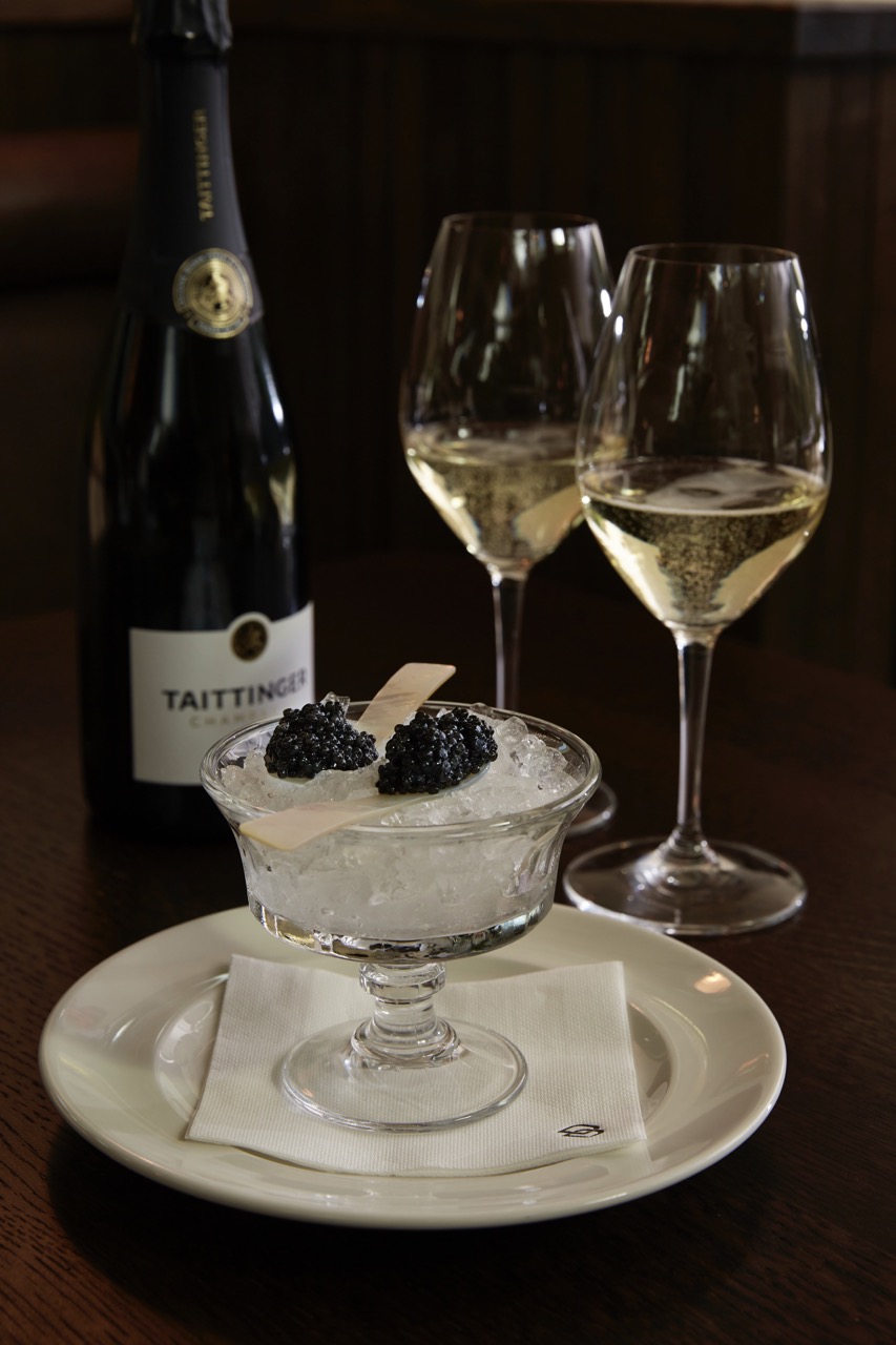 At The Dry Dock, Balmain, Black Pearl White Sturgeon ‘Calvisius’ caviar takes the experience up a notch.