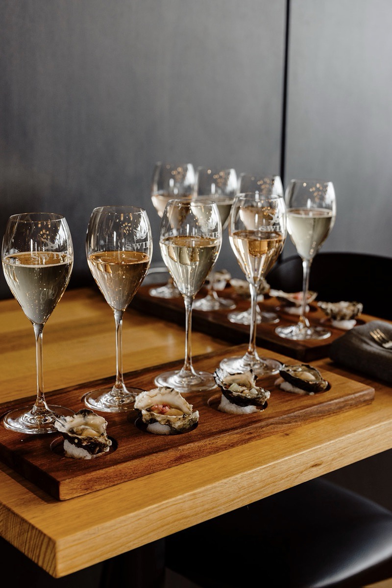 A Cellar Door With Its Own Oyster Tank